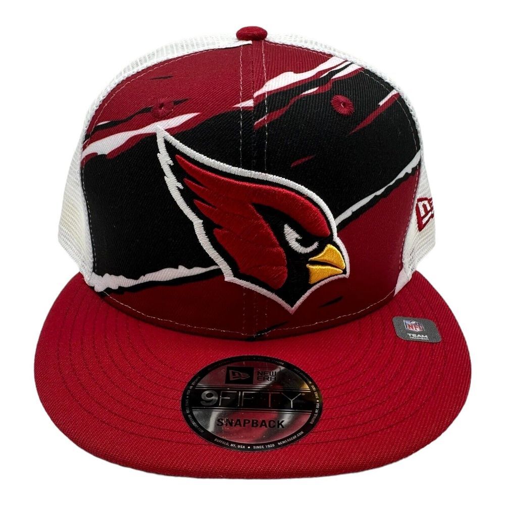 NWT New Era 9Fifty Arizona Cardinals Snapback Tear Hat Cap Retro NFL Trucker